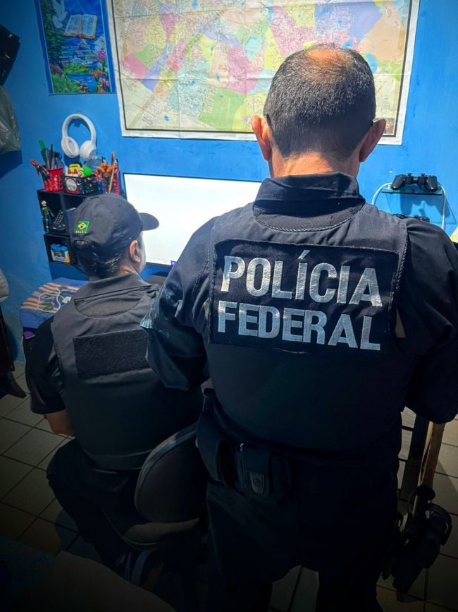 Suspeito de compartilhar e armazenar pornografia infantil é preso em Fortaleza
