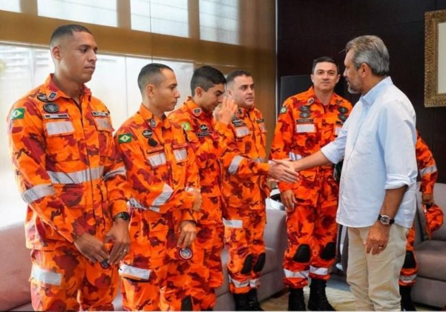 De acordo com o governador, o concurso do Corpo de Bombeiros visa ser mais uma ação para fortalecer as forças de segurança do Ceará - (Foto: Reprodução)