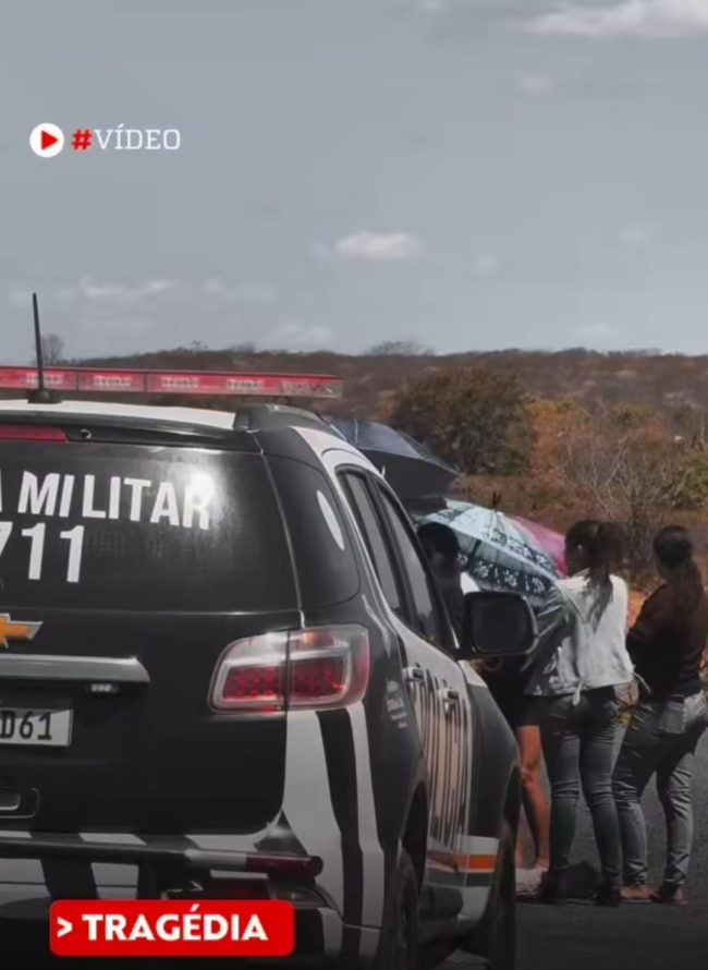 A criança, residente de uma localidade da Zona Rural de Tamboril, voltada da escola no momento da tragédia - (Foto: Reprodução)