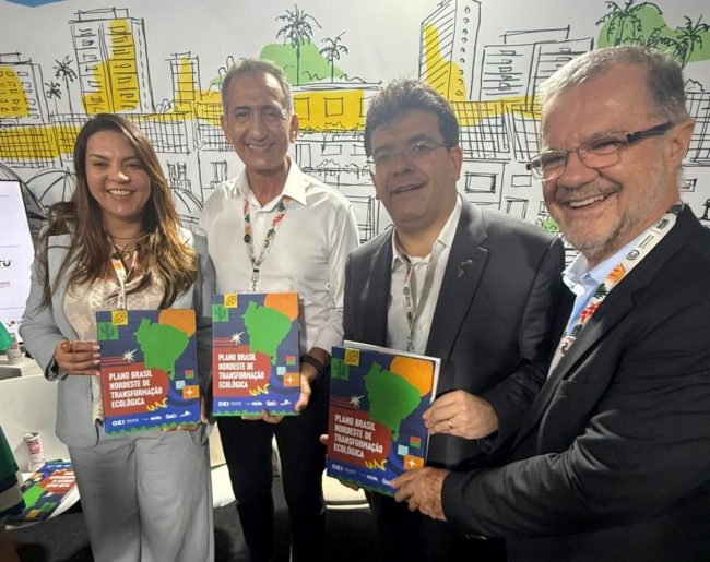 Nordeste lança plano para liderar transformação ecológica no Brasil