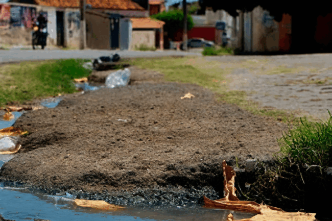 O problema ambiental chegou ao Ministério Público após denúncias dos próprios moradores do município de Mombaça - (Foto: Reprodução)