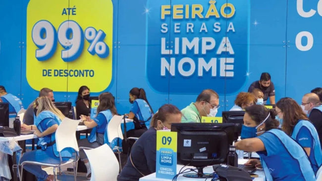 Serasa encerra feirão no dia 30 com parcelas a partir de R$ 9,90