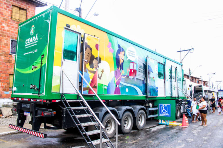 Rota semanal do Caminhão do Cidadão inclui 13 pontos no Ceará