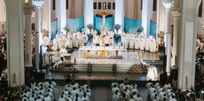 Paróquias de Fortaleza e Região Metropolitana reforçam com fiéis que o momento celebra união, fé, partilha e fortalecimento espiritual (Foto: Reprodução)