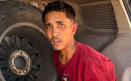 Marquelândio foi o quinto suspeito preso pela suspeita de atear fogo em embarcação de Itarema, no interior do Ceará - (Foto: Reprodução)