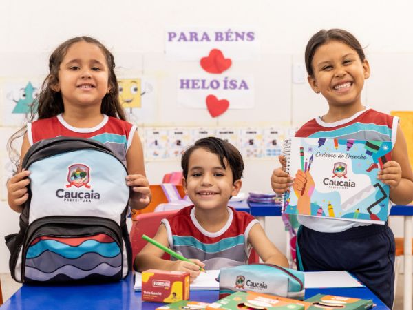 Matrículas da rede municipal de Caucaia seguem até 19 de janeiro