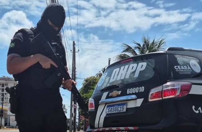 O "falso faccionado" realizava as extorsões em Jaguaretama. As investigações buscam constatar se ele agia sozinho ou com outros criminosos (Foto: Reprodução)