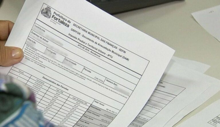 Prefeitura de Fortaleza libera IPTU 2026 com descontos de até 10%