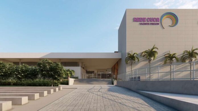 Com a nova estrutura do equipamento, o Cuca Vicente Pinzón terá a capacidade de atender cinco bairros de Fortaleza - (Foto: Reprodução)