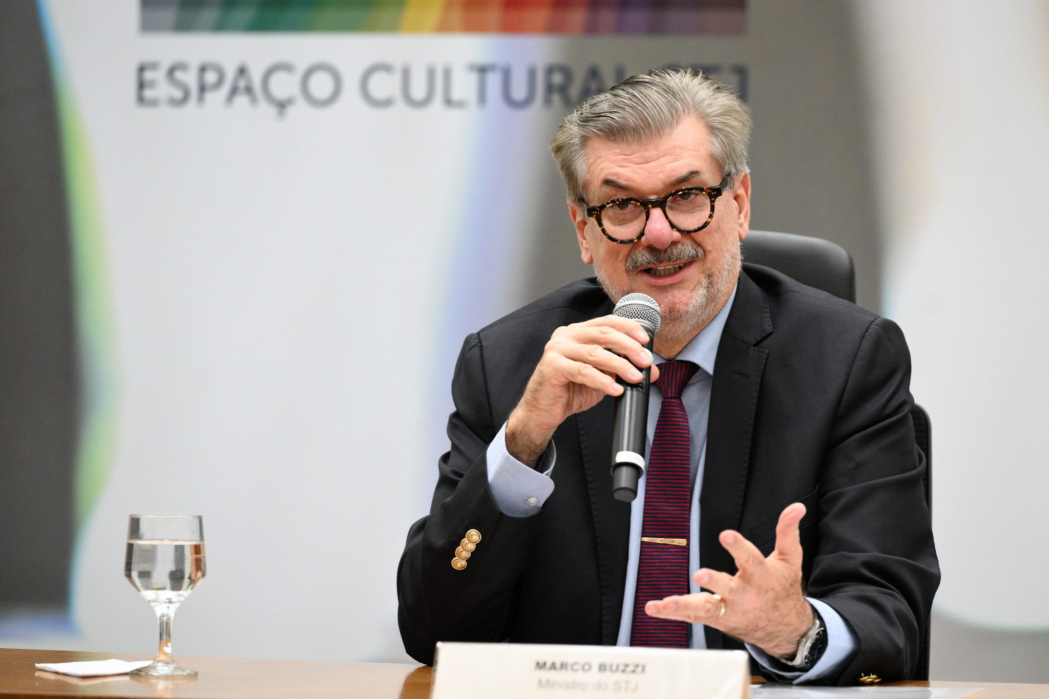 Ministro Marco Buzzi, do Supremo Tribunal de Justiça / Reprodução: Lucas Pricken/STJ