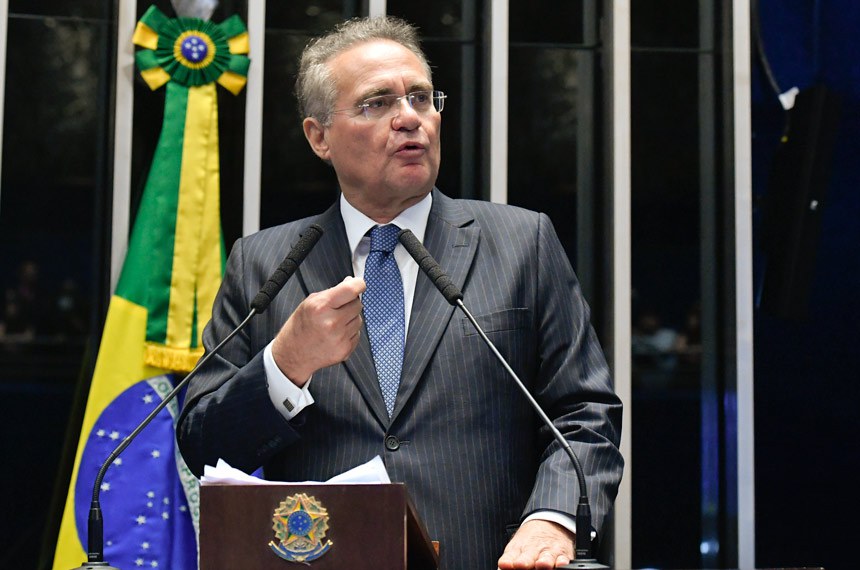 Na foto, o senador Renan Calheiros (MDB-AL) | Repodução: Geraldo Magela/Agência Senado