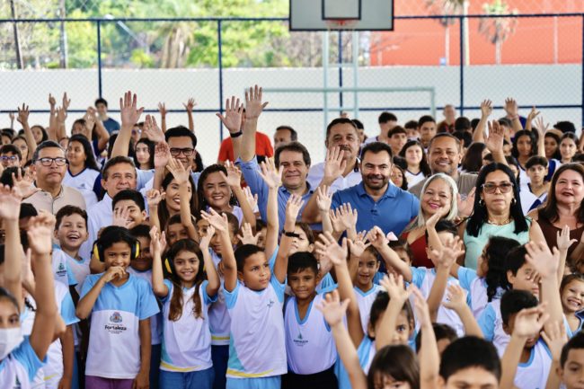 Gestão municipal anuncia 20 ginásios em escolas da rede pública de Fortaleza