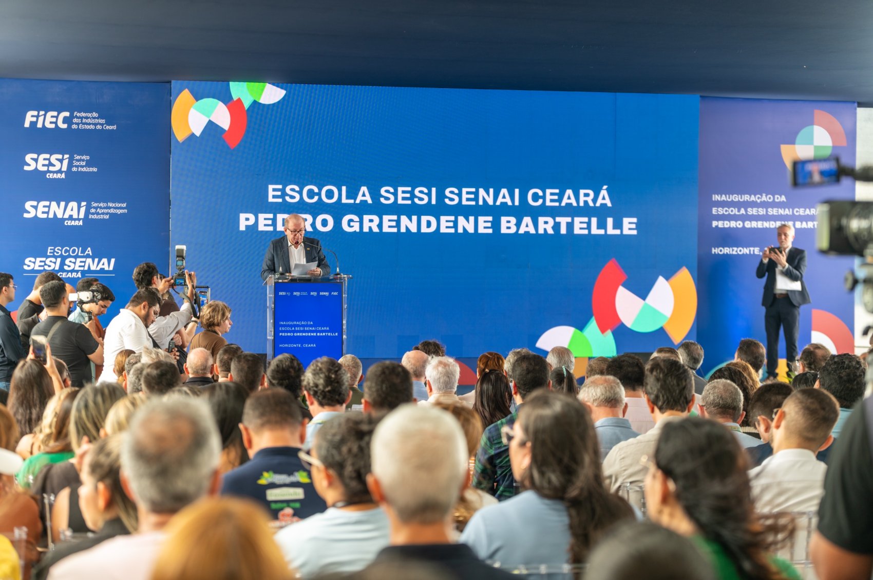 Nova escola do Sesi em Horizonte tem capacidade para 1,2 mil estudantes