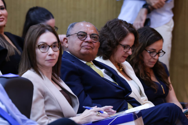 Ministro do STJ, Teodoro Santos compartilhou as experiências ao longo da carreira na abertura do semestre para os alunos da universidade - (Foto: Ares Soares)