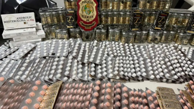 Polícia prende suspeito de distribuir anabolizantes em academias de Fortaleza