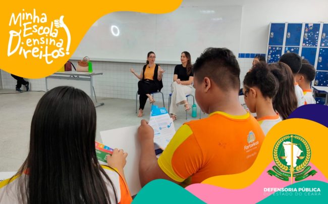 "Minha Escola Ensina Direitos" será desenvolvido em municípios como Fortaleza, Maranguape, Maracanaú, Crato e Caucaia - (Foto: Reprodução)