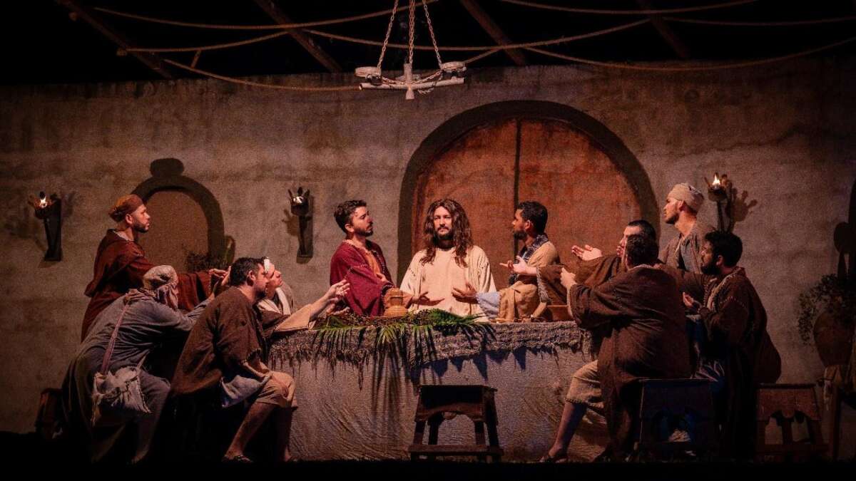 No Vale do Jaguaribe, a expectativa os organizadores da Paixão de Cristo em Quixeré é que o evento reúna mais de 6 mil pessoas por espetáculo -- (Foto: Reprodução)