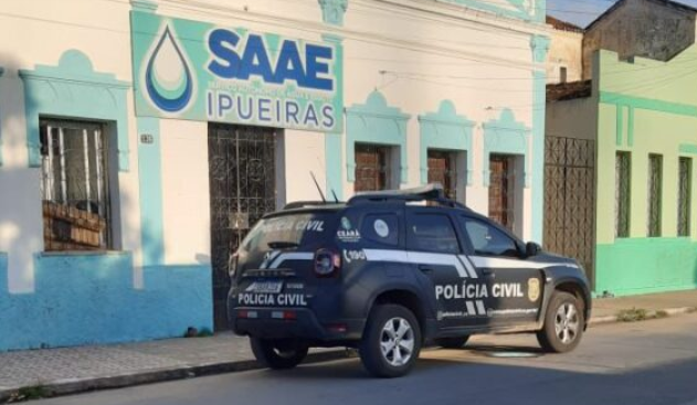 De acordo com a fiscalização, o esquema irregular e a prática de rachadinha no SAAE de Ipueiras já durava três anos - (Foto: reprodução)