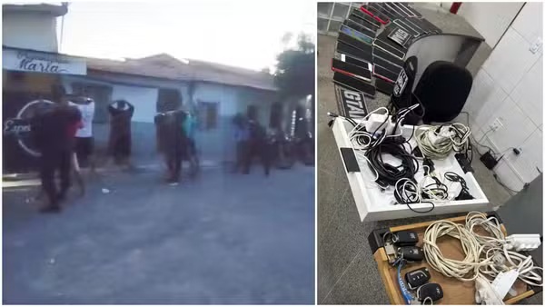 Homens são presos suspeitos de fraudar corridas em aplicativos de transporte em Pacajus