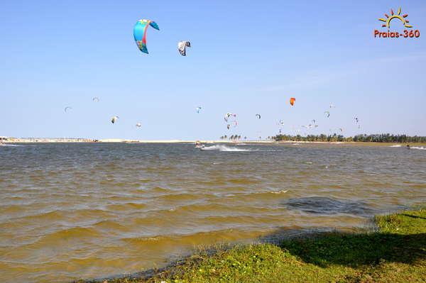 Diferente de outros açudes cearenses, o Cauípe é mais utilizado por quem busca lazer, do que propriamente para o abastecimento humano - (Foto: Praias 360)
