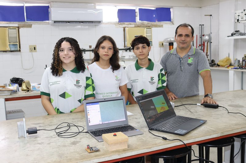 Projeto de alunas no Ceará cria tecnologia para auxiliar vítimas de violência