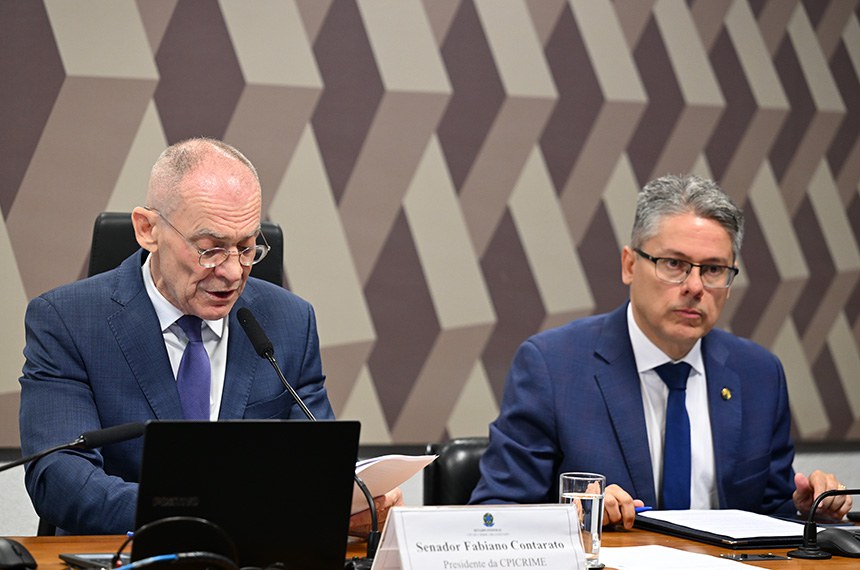 CPI do Crime Organizado pode ser prorrogada por mais 60 dias no Senado | Reprodução: Edilson Rodrigues/Agência Senado