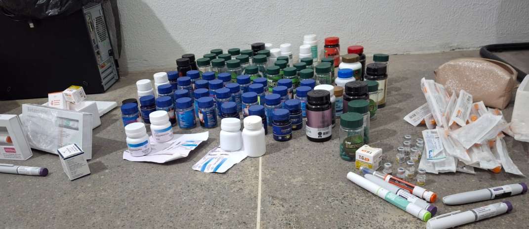 Polícia Civil apreende anabolizantes e remédios irregulares em Fortaleza