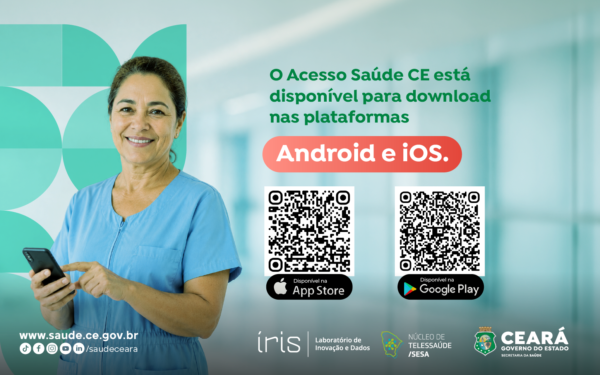 Ceará lança aplicativo com consultas online em 22 especialidades médicas
