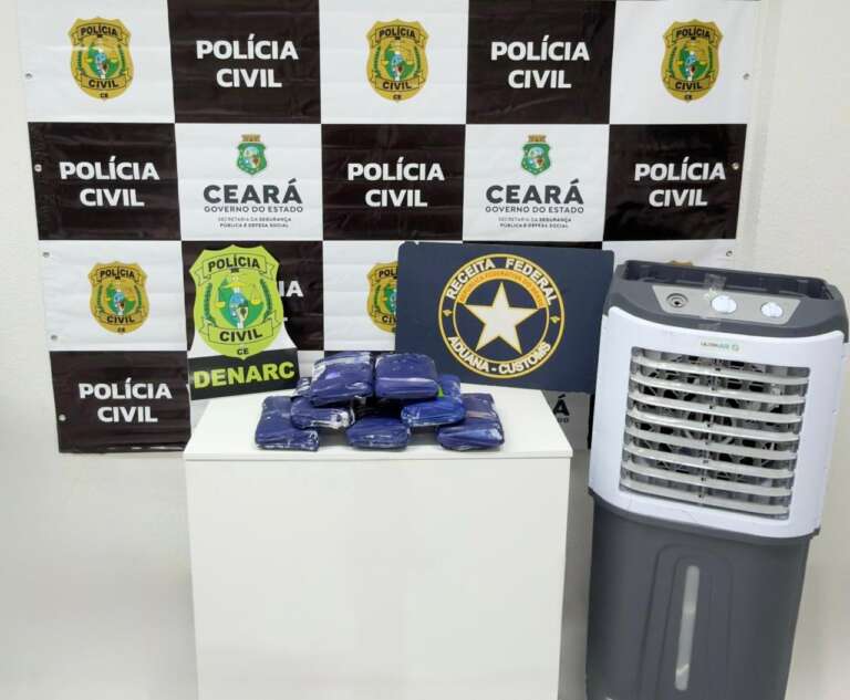 Ação integrada apreende 27 kg de drogas em quatro dias em Fortaleza