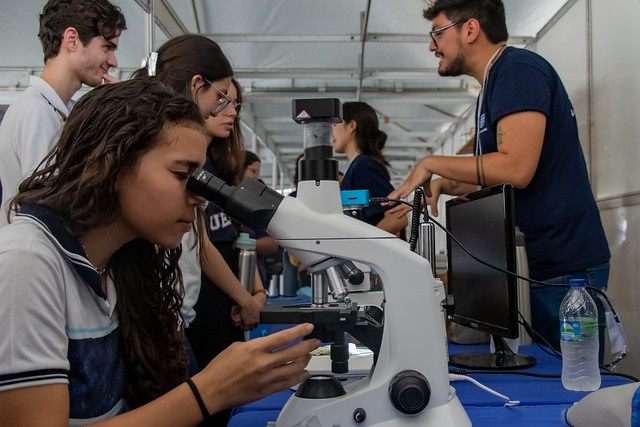 Só em 2025, a Feira das Profissões da UFC recebeu mais de 30 mil estudantes, advindos de 25 município do Ceará - (Foto: Guilherme Silva)