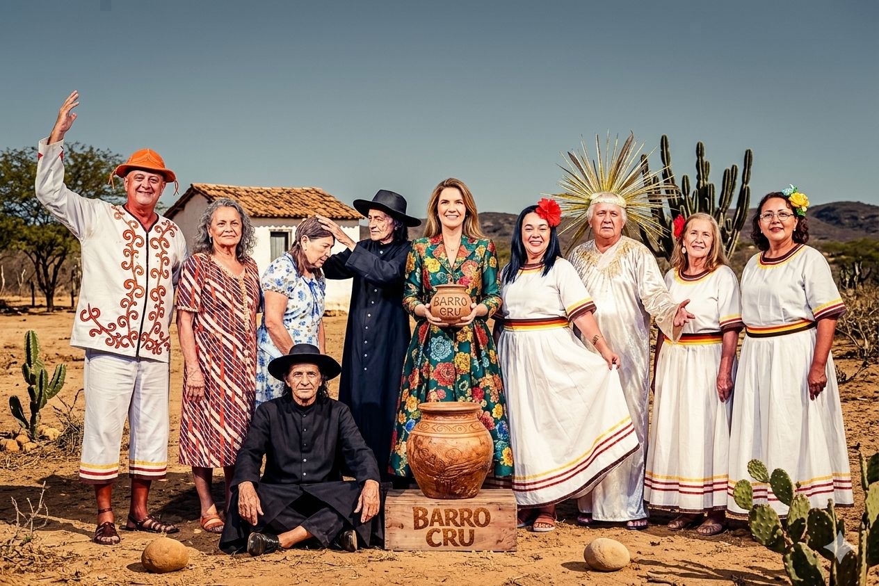 Musical “Barro Cru” chega ao Ceará com apresentações gratuitas em maio