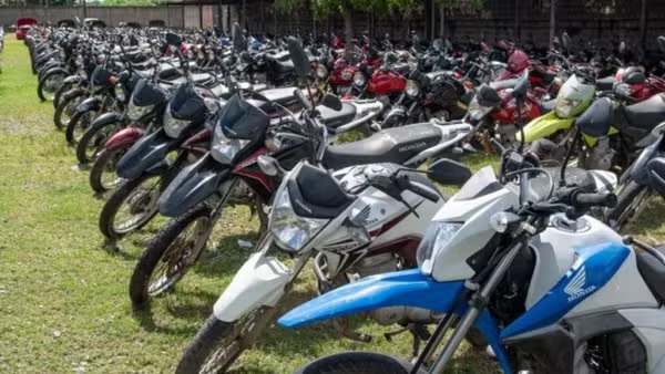 Leilão do Detran oferta motos, carros e sucatas apreendidos em Camocim