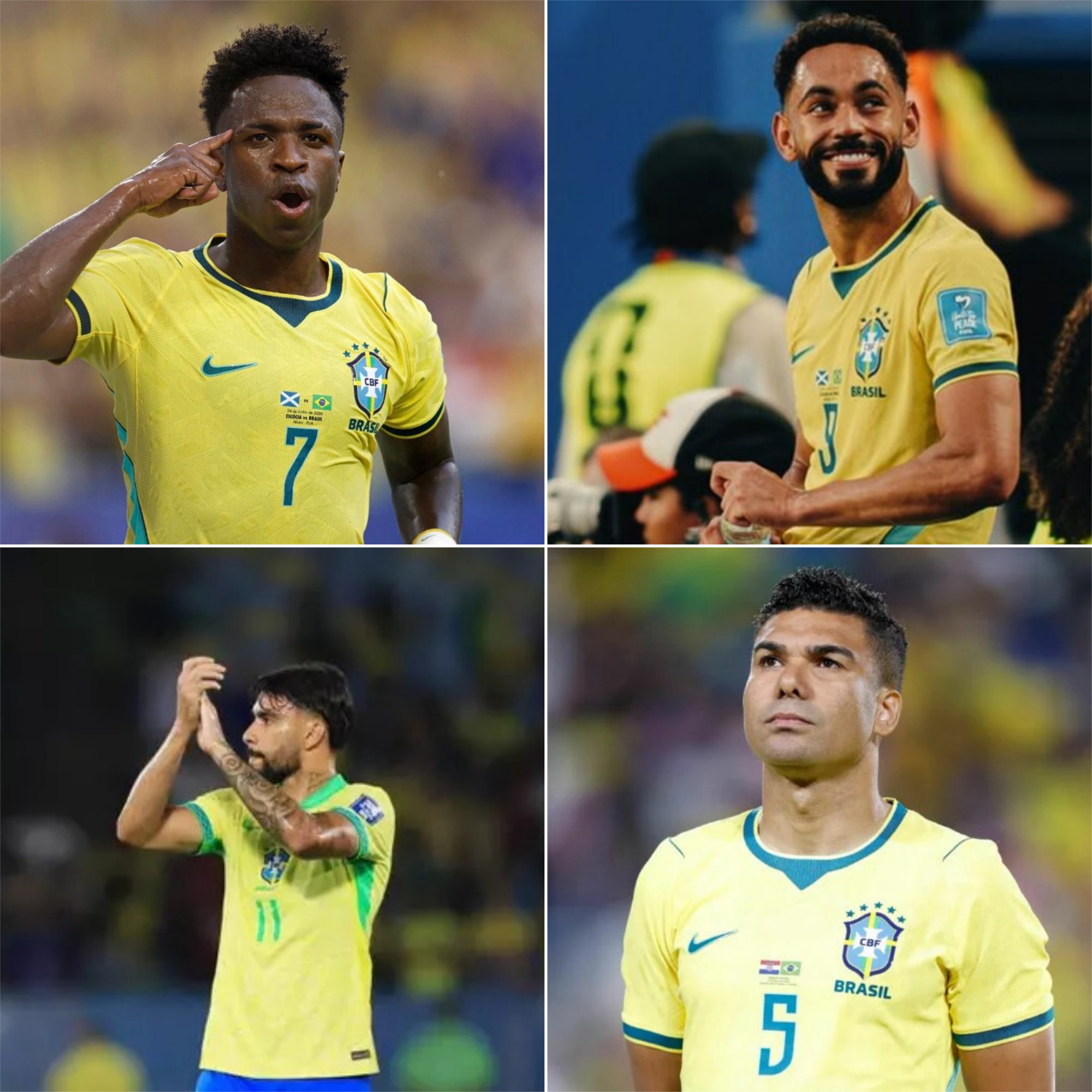 Vini Jr. ocupa 4º posição em lista da Fifa de melhores atacantes da Copa