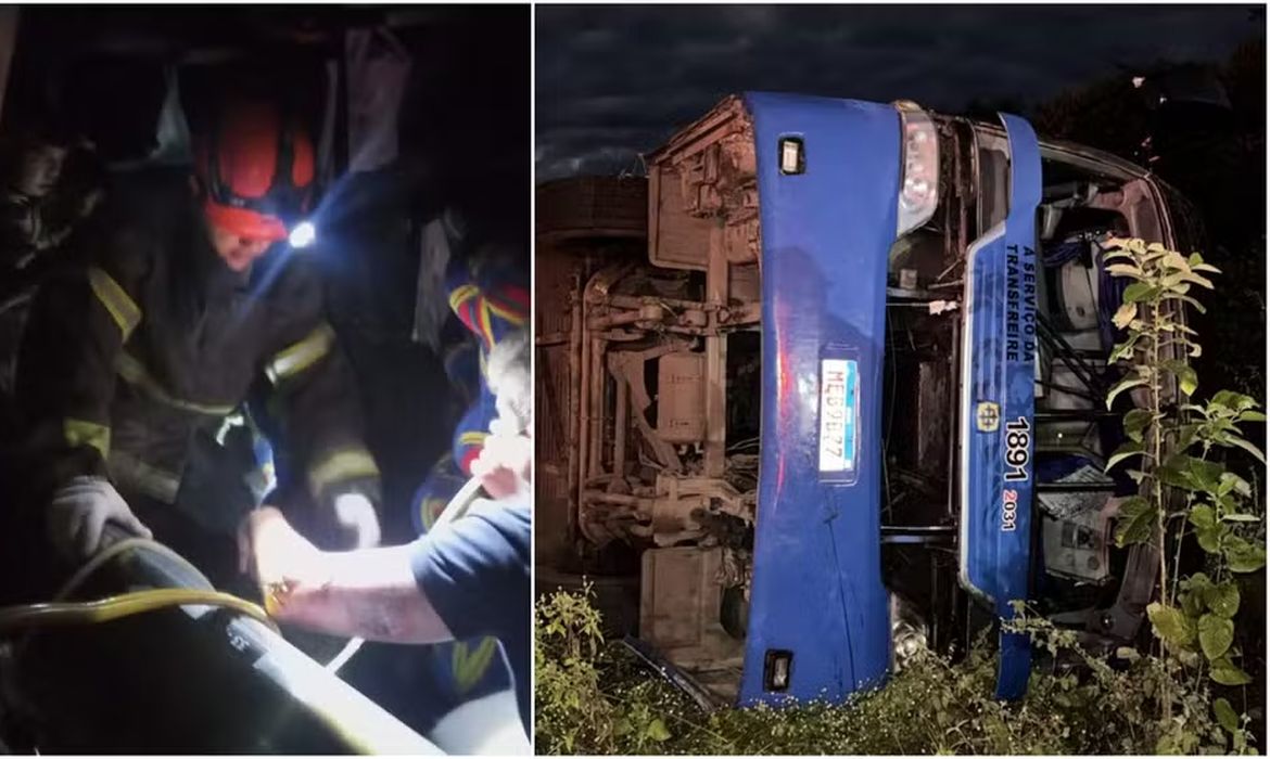 Acidente com ônibus que transportava atletas deixa sete mortos no interior do Ceará