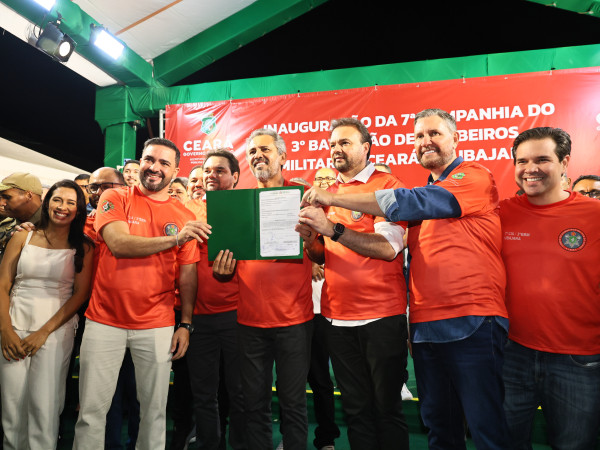 Quartel do Corpo de Bombeiros é inaugurado em Ubajara 