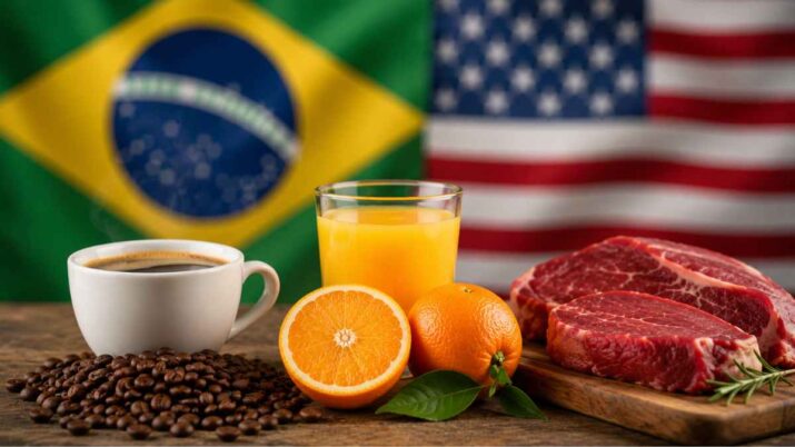 EUA isentam café, petróleo, aviação e carne bovina de tarifa extra