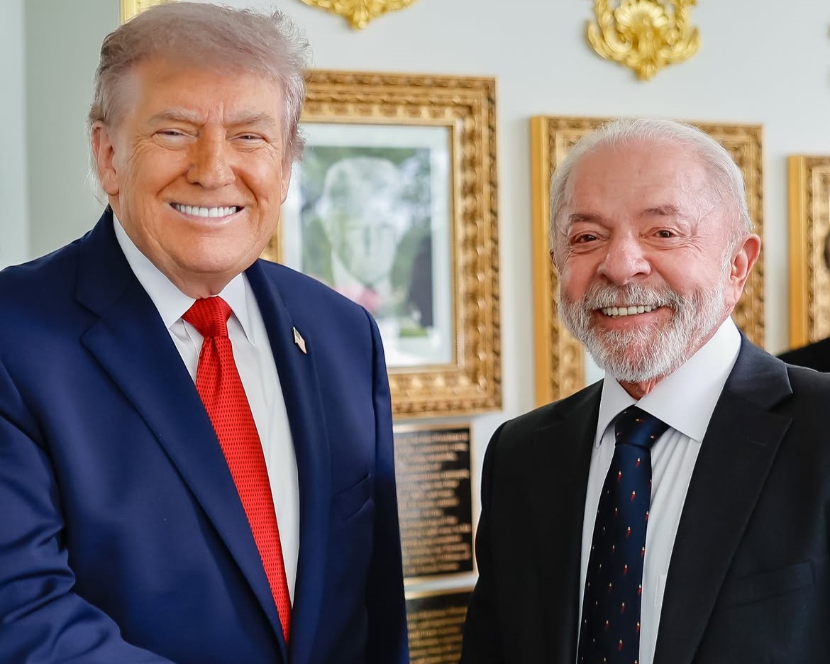 Lula e Donald Trump se reuniram nesta quinta-feira na Casa Branca, em Washington, EUA.