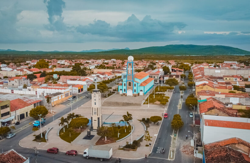 Praça da Matriz de Massapê | Foto: Reprodução - Miqueias Souza / Prefeitura de Massapê