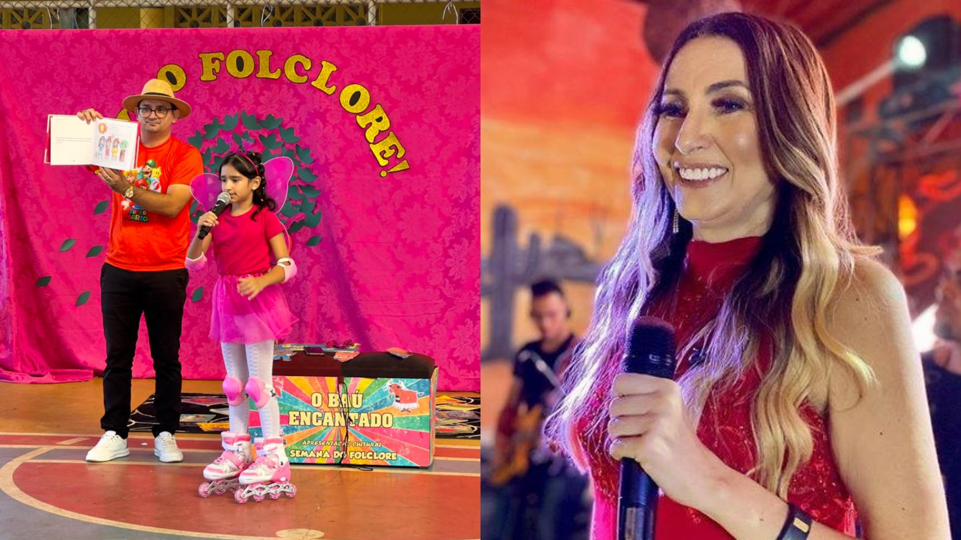 Escritora mirim e cantora Rita de Cássia