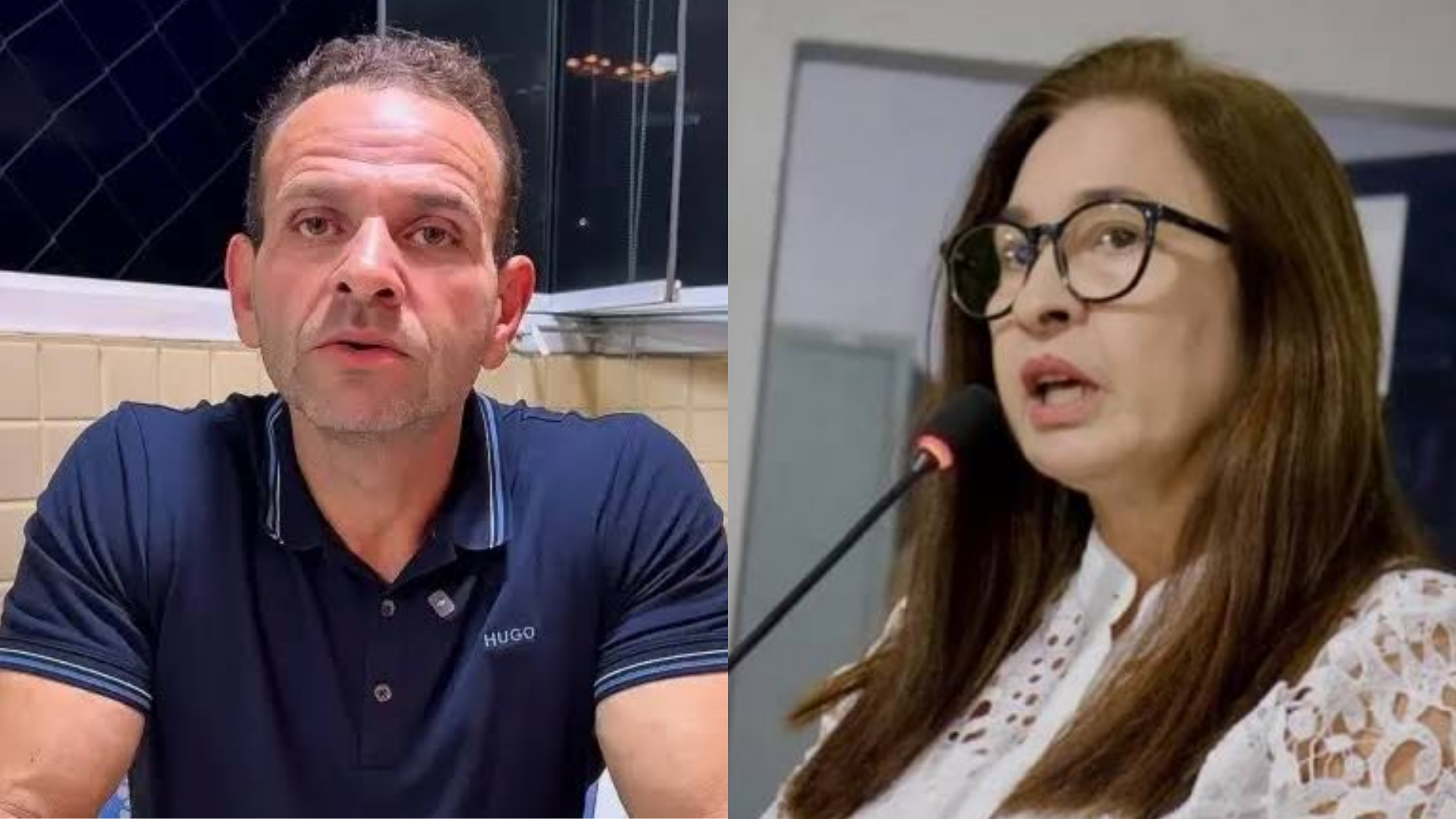 Prefeito Edim Oliveira (PP) e vice-prefeita Selma Maria (PP)