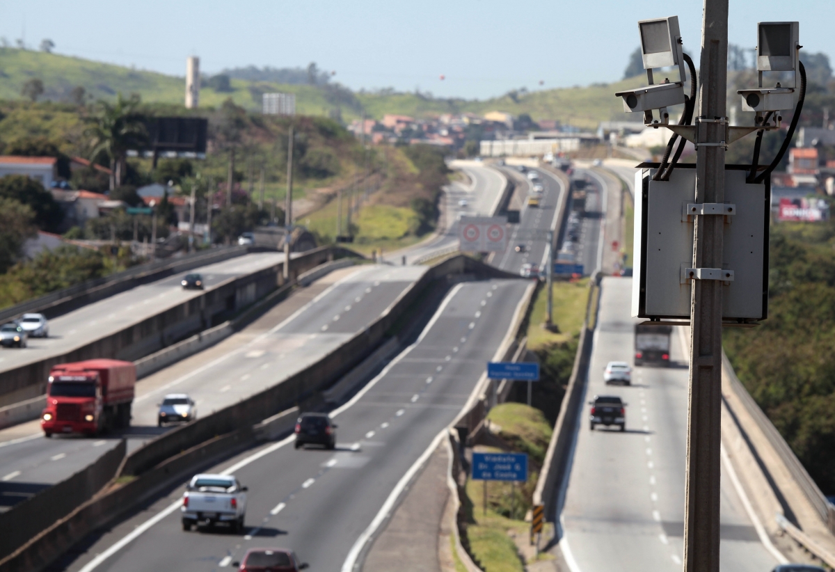 Radar na BR-101, em Santa Catarina