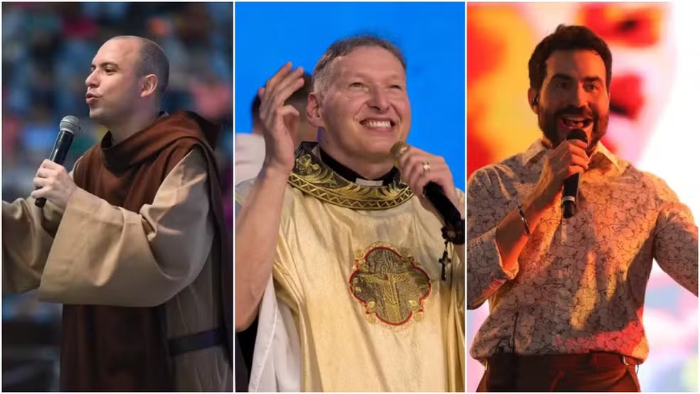 Festival Halleluya terá Frei Gilson, Padre Marcelo Rossi e Padre Fábio de Melo