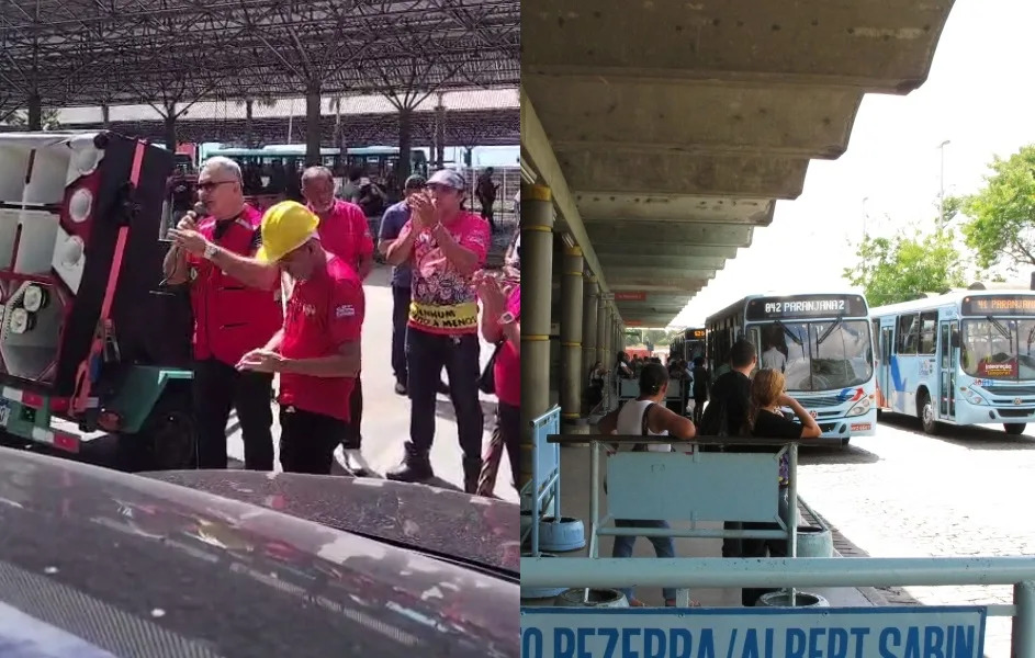Paralisação no Terminal Antônio Bezerra reacende possibilidade de greve