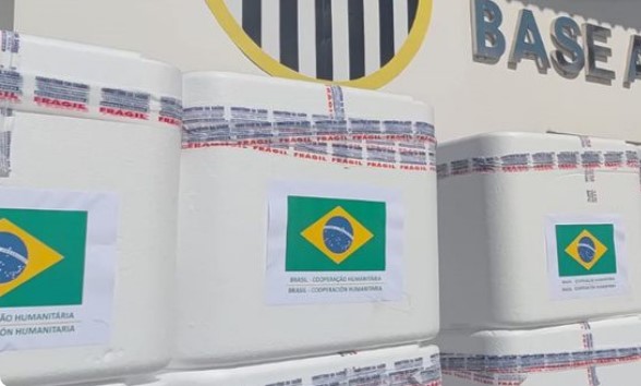 Brasil envia 690 mil doses de vacinas para apoiar Venezuela após terremotos