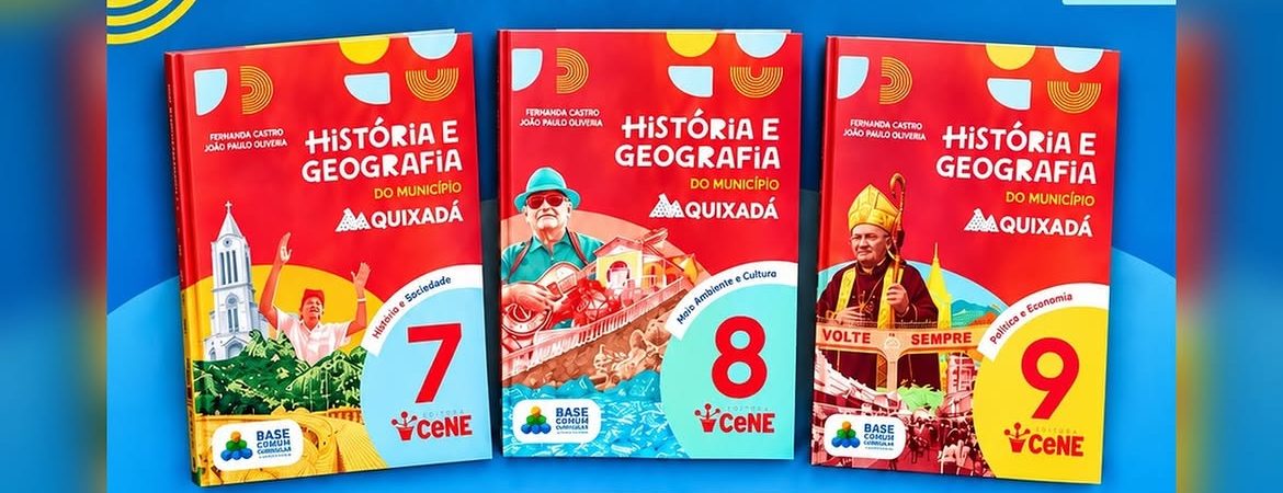 História, geografia e cultura de Quixadá passam a integrar o livro didático das escolas