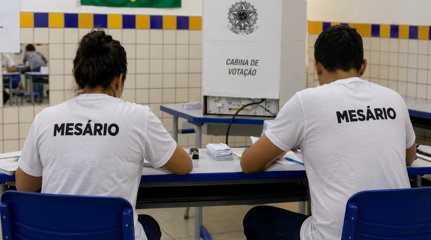 Ceará ainda cadastra mesários voluntários para as Eleições 2026