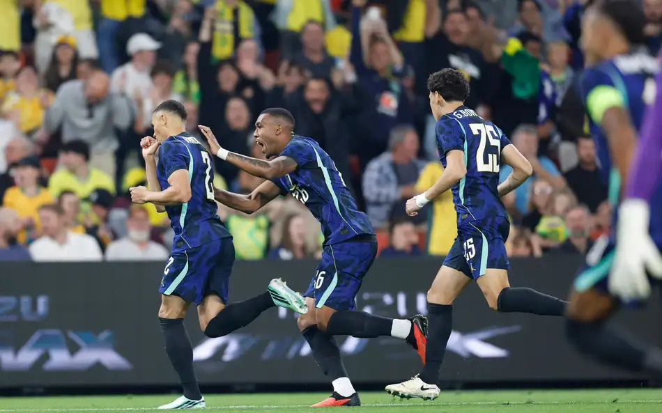 Brasil vira sobre a Austrália e vence por 4 a 2 em segundo amistoso