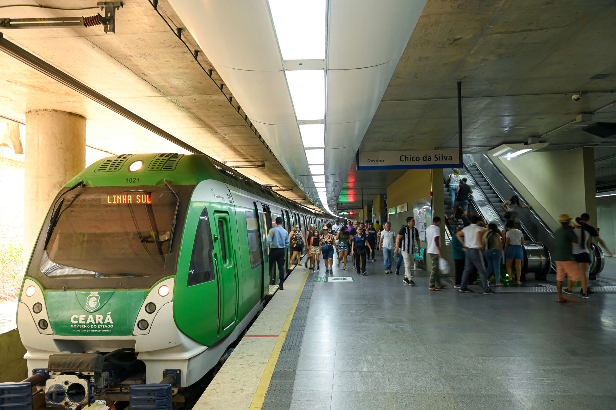 Metrô, VLT e ônibus interubano operam gratuitamente no 2º turno das eleições | Foto: Reprodução/Governo do Ceará