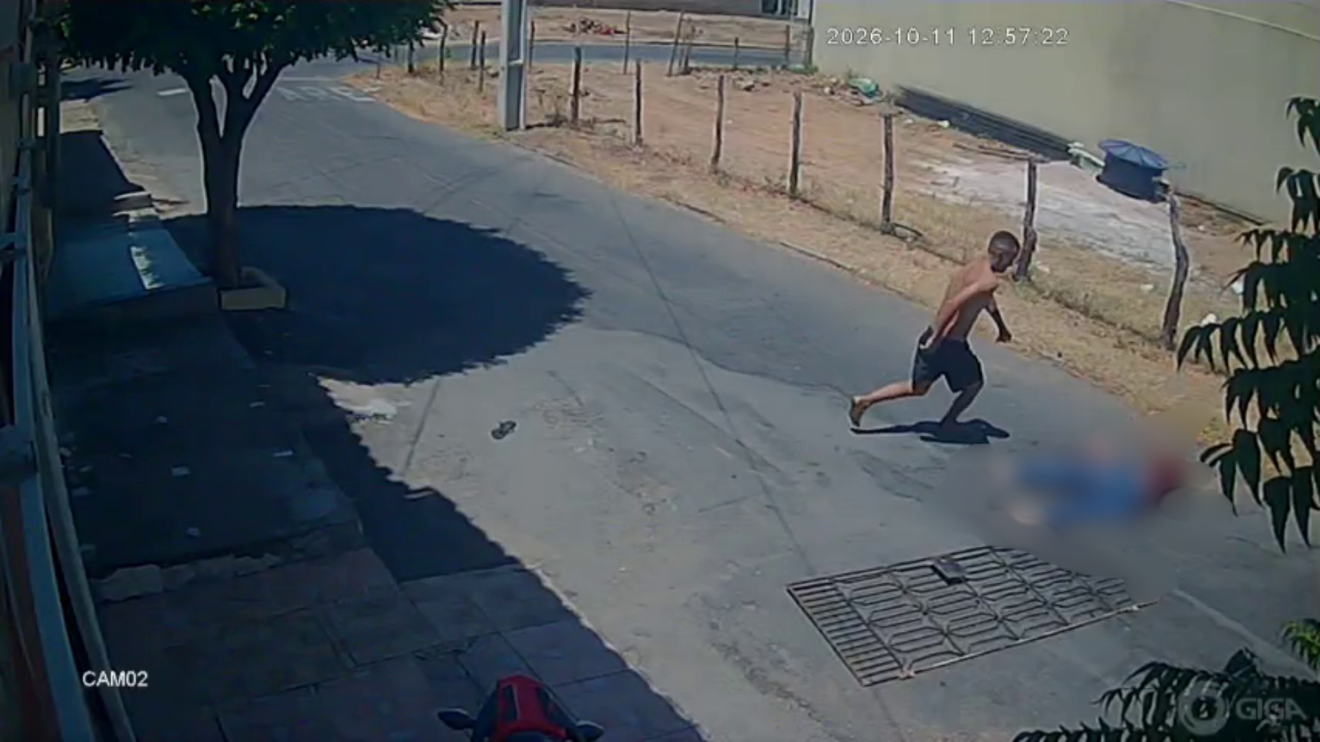 Filho agride o pai em Crateús | Foto: Reprodução/Redes sociais