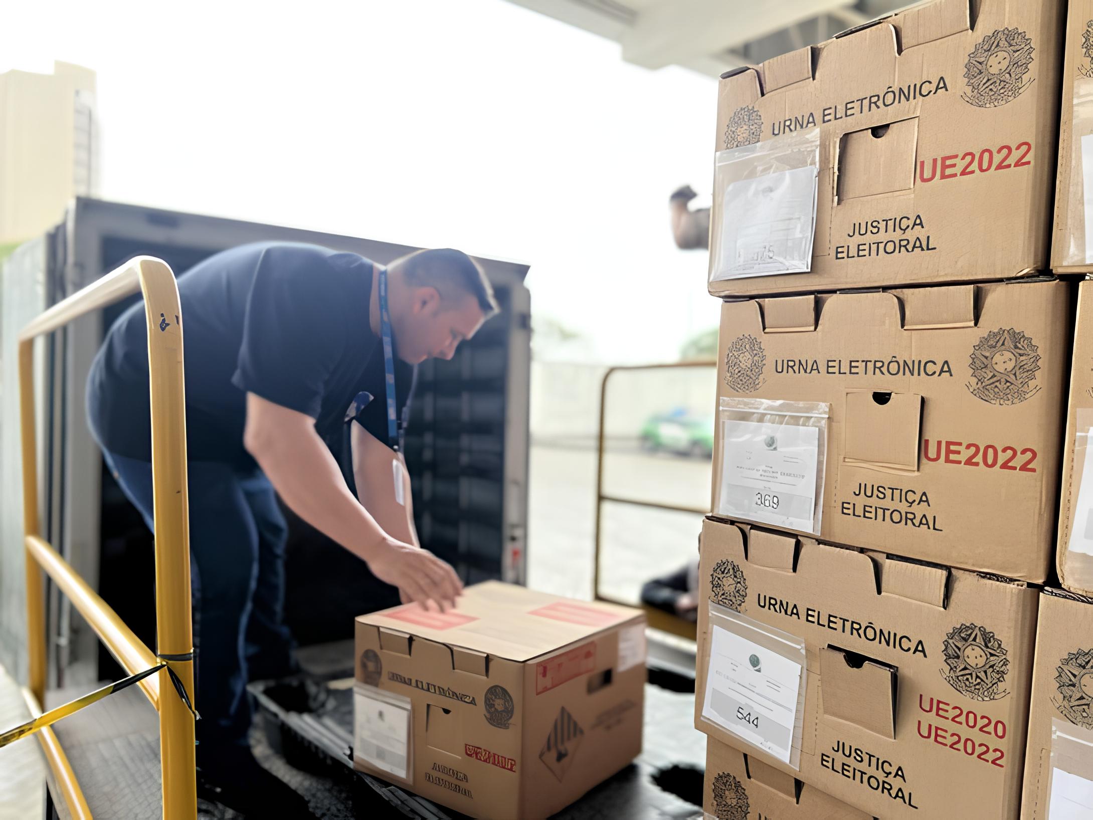 TRE Ceará inicia distribuição de urnas para o 2º turno | Foto: Reprodução/TRE-CE